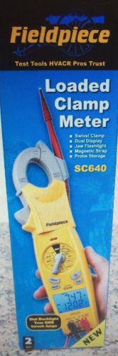 Fieldpiece SC640 Loaded Swivel Head Clamp Meter TRMS