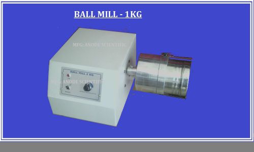 BALL MILL 1KG / free shipping worldwide