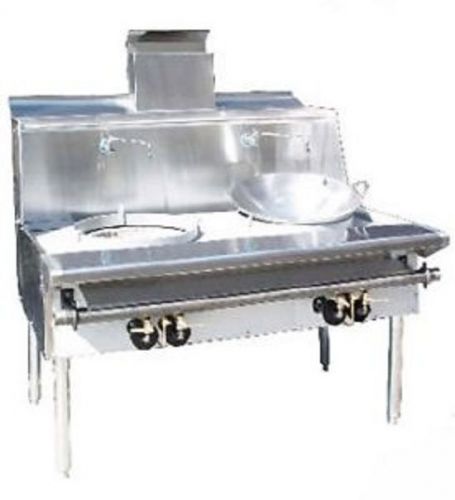 New Commercial Kitchen Chinese Range w 1 Burner - 30&#034;