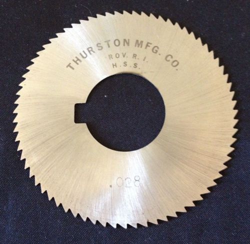 Thurston Jewelry 2 3/4 x 0.028 x 1 HSS Slitting Slotting Saw