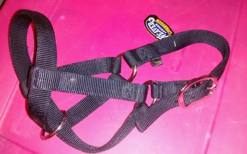 WEAVER Nylon BLACK Livestock Halter SMALL