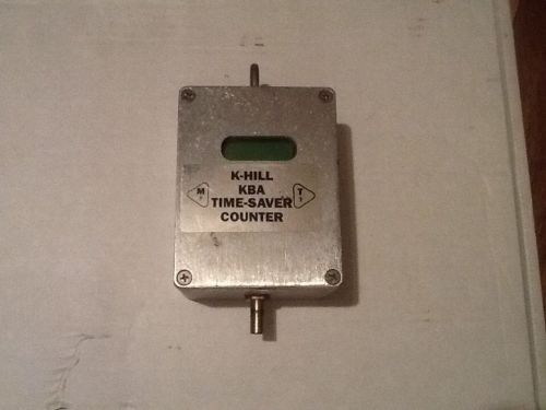 K-hill traffic counter (tube counter) for sale