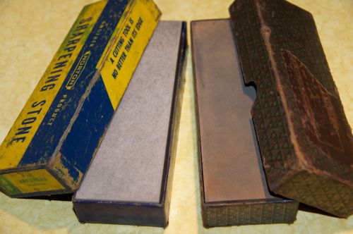 SHARPENING HONING STONES MIXED LOT (2)