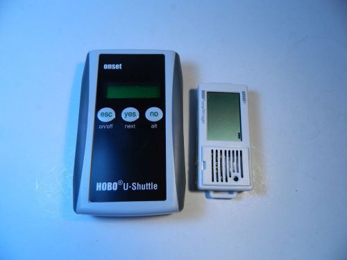 Onset HOBO U-Shuttle Model U-DT-1, Onset HOBO temp/RH logger VX100-003