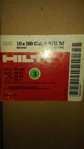 Hilti Green Shots, box of 1000