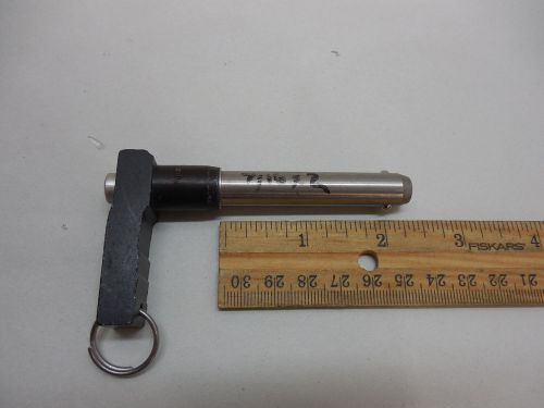 7/16&#034; x 2&#034; PUSH PULL PIN BALL LOCK QUICK RELEASE NEW