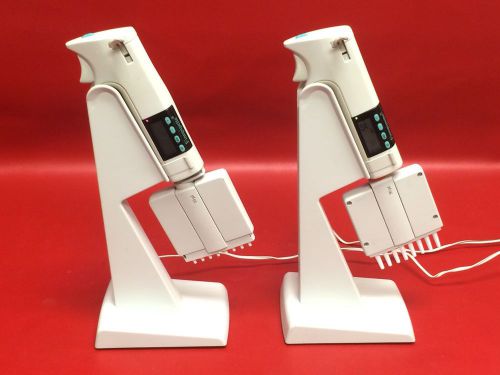 Finnpipette 50ul /10ul 12 channel digital pipettes **lot of 2** used for sale