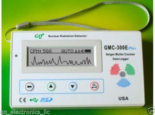 Gmc-300e plus digital geiger counter nulcear radiation detector meter beta gamma for sale