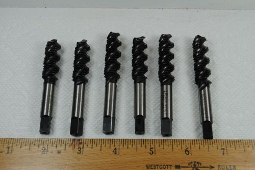 Six Bendix Besly 1/2&#034; - 13 Spiral Machine Taps