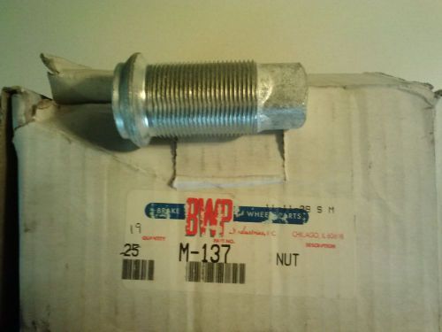 M-137 Std. Inner Cap Nut-Alum. Wheel (Qty of 19)