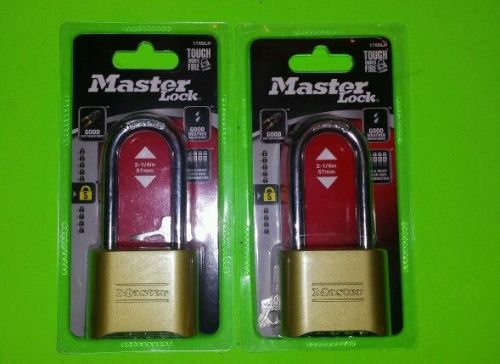 2 Master Lock Set your Own Combo Long Shackel (CHEAPEST)