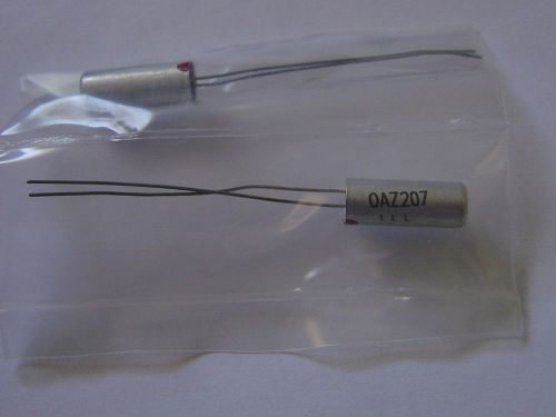 2 VINTAGE MULLARD OAZ207 ZENER DIODES NTE139A