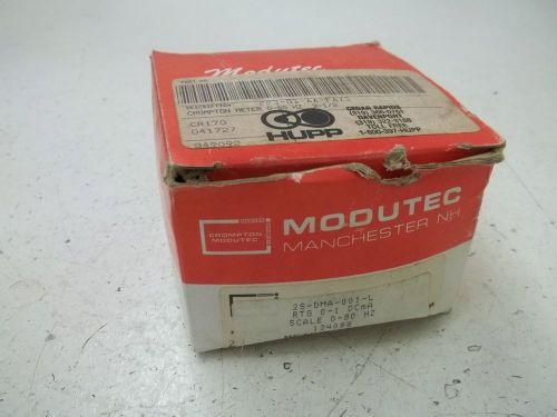 MODUTEC 2S-DMA-001-L PANEL METER 0-80 *NEW IN A BOX*