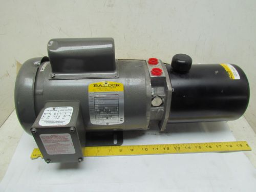 Parker oildyne 640249 500tp27-05w-vn hydraulic power unit 115/230v 1 ph 1hp for sale