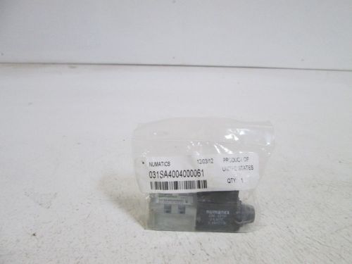 NUMATICS SOLENOID VALVE 031SA4004000061 *NEW IN BAG*