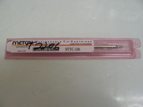 NEW METCAL STTC-136 REPLACEABLE TIP CARTRIDGE SOLDERING TIP