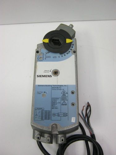 Siemens OpenAir GCA126.1U Spring Return 160lb-in Electronic Damper Actuator