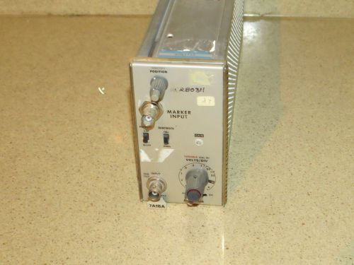 ^^ TEKTRONIX 7A16A AMPLIFIER PLUG IN (G6)