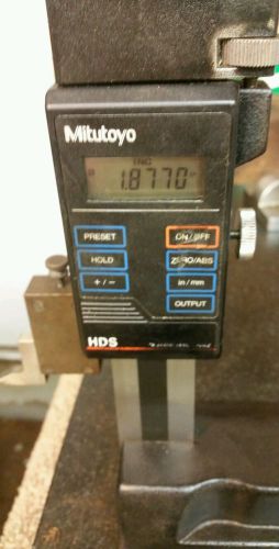 Mitutoyo height gage