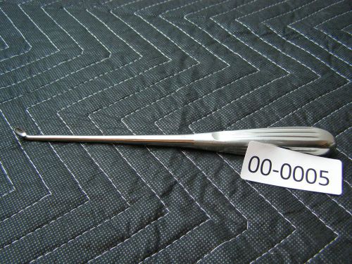 JARIT 240-145 Bruns Oval Cup curette 9&#034; angle tip Size 3 Orthopedic Instruments