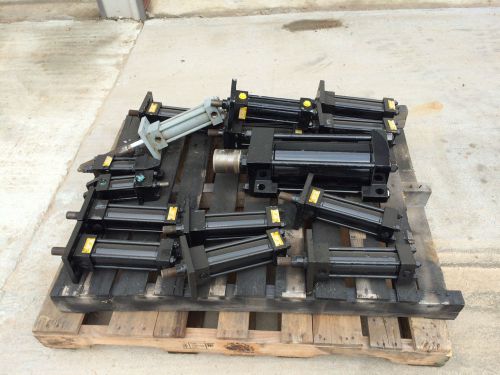 PARKER HYDRAULIC CYLINDERS QTY OF 16, JB2HLT24A, BB2NLT18A