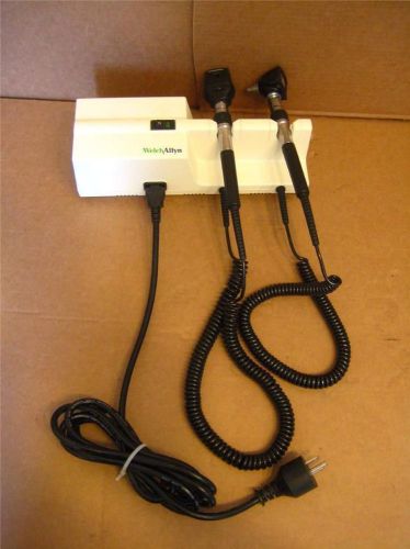 WELCH ALLYN 767 TRANSFORMER W/OTOSCOPE &amp; OPTHALMOSCOPE HEADS