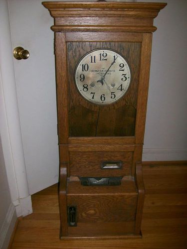 ANTIQUE TIME CLOCK