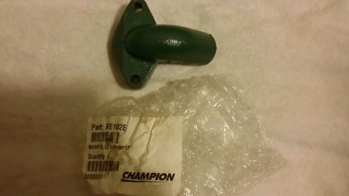 Champion Air Compressor LP Exhaust Manifold RE102E Gardner Denver