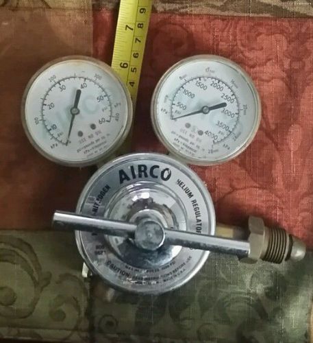 Airco argon nitrogen helium regulator for sale