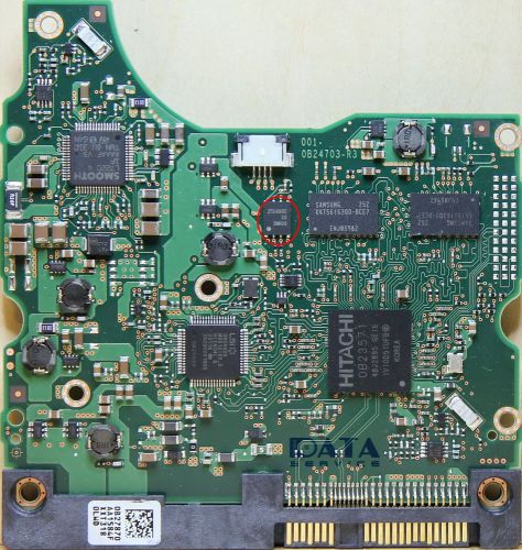 Pcb 0b27870 aa1584f hitachi 600gb hus156060vls600 hdd 3.5&#034; sas logic board for sale