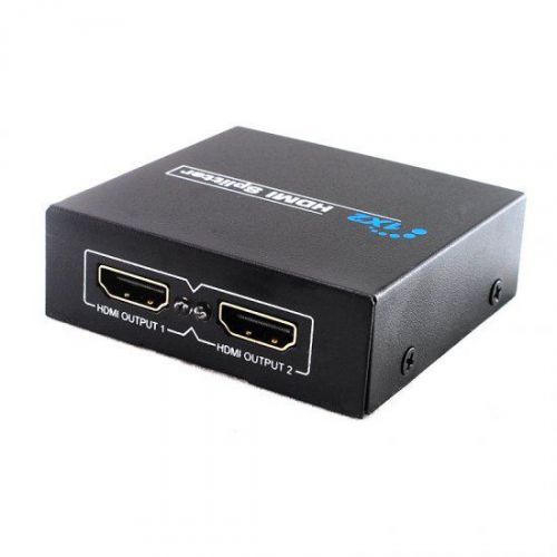 Full HD 1x2 Port HDMI Splitter Amplifier Repeater 3D 1080p Female