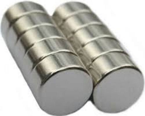 10 Neodymium Disc Magnets 1/2&#034; x 1/4&#034; N48