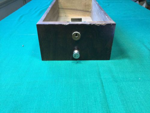 Vintage Inner Safe Lockable Mahogany Drawer