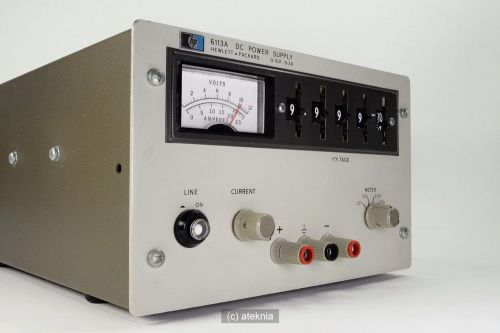 HP Agilent 6113A Precision 0-10 V @ 2A Power Supply Calibrator w/ Ovenized V Ref