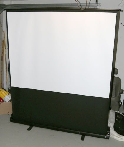 Draper RoadWarrior - Projection screen - 80 in ( 203 cm ) - 4:3 - Matt Wh 230003