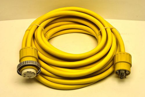 Bryant 50 ft Marine Locking Extension Cord, Corrosion Resistant, 30Amp 125Volt