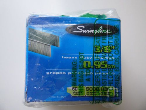 Genuine Swingline S.F. 39 Heavy Duty 3/8&#034; Staples 5000 Per Box #79398 New