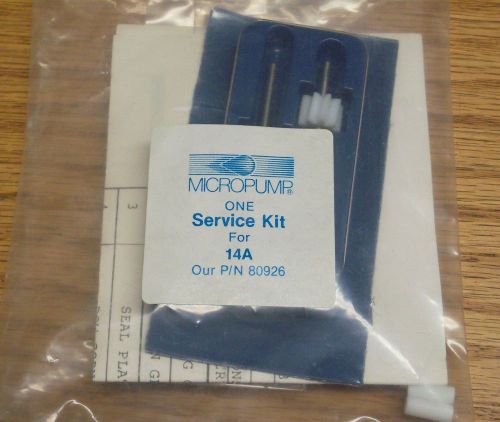 Micropump 80926 teflon 0.35&#034; gear service kit 14a/130/150 pump head w/ bypass for sale