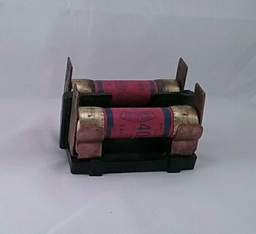 Vintage Pull Breaker Range with (2) 40w fuses