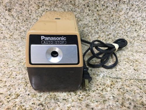 Vintage Panasonic KP-99 Electric Pencil Sharpener with Auto Stop