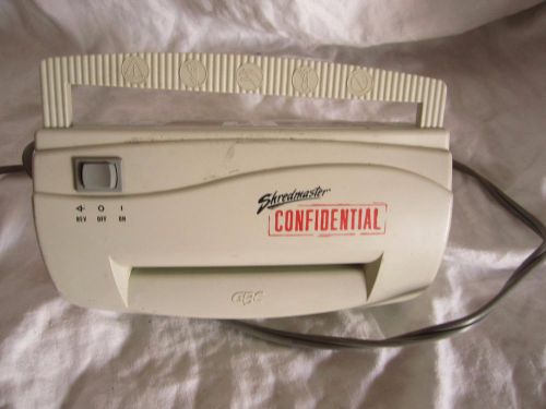 Shredmaster Confidential Personal,  Portable Document Paper Shredder    (JF)