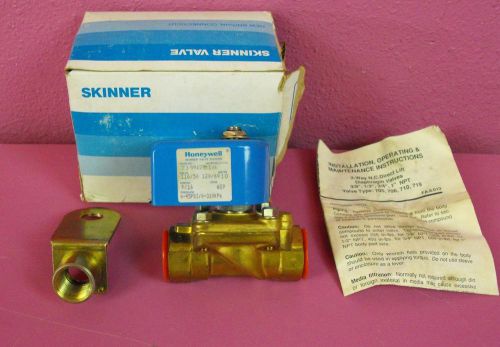 Honeywell 1&#034; direct lift diaphragm skinner valve 45psi 110vac  719n7b1a for sale