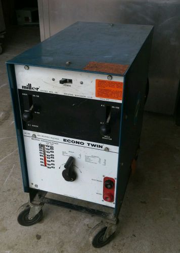 Miller Econo Twin Arc Welder AC/DC