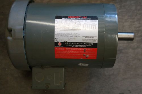 U.S. ELECTRIC MOTORS, UNIMOUNT 125, U F029 1HP,1745RPM, PH 3, 208/460V, 60HZ