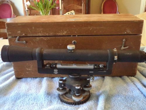 Antique Sokkisha Leitz 180 18&#034; dumpy level 66363 Surveyor Scope Level New Parts