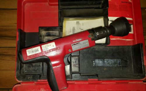 HILTI DX350 Power Actuated Nail Gun Tool