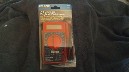 cen-tech 7 function digital multimeter