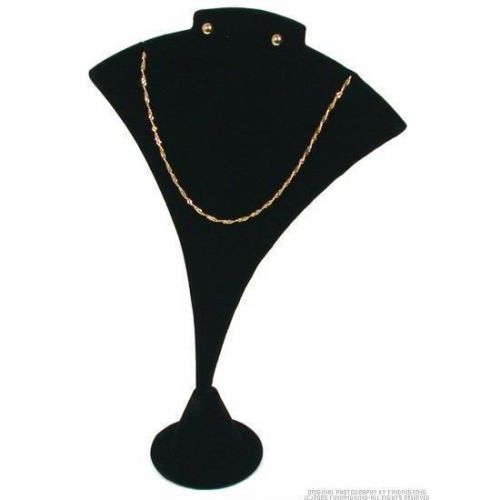 Black Velvet Pendant &amp; Earring Display