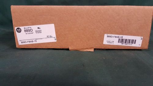 New! ALLEN BRADLEY 889D-F8AB-15 QD CORDSET, DC MICRO, STRAIGHT, SER B