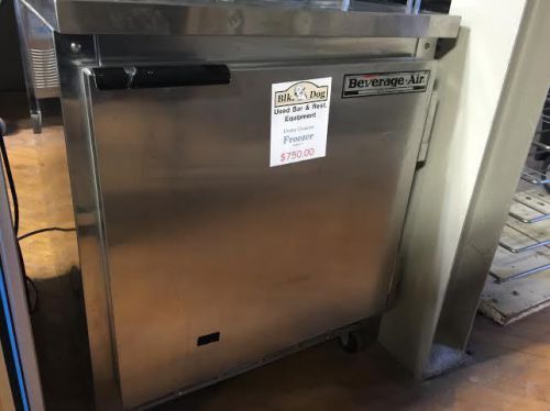 Beverage Air Freezer Under Counter 27&#034; Used